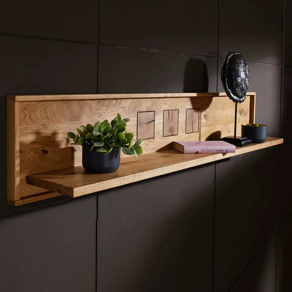 Wohnen Wandboard Troncon aus Wildeiche Echtholz