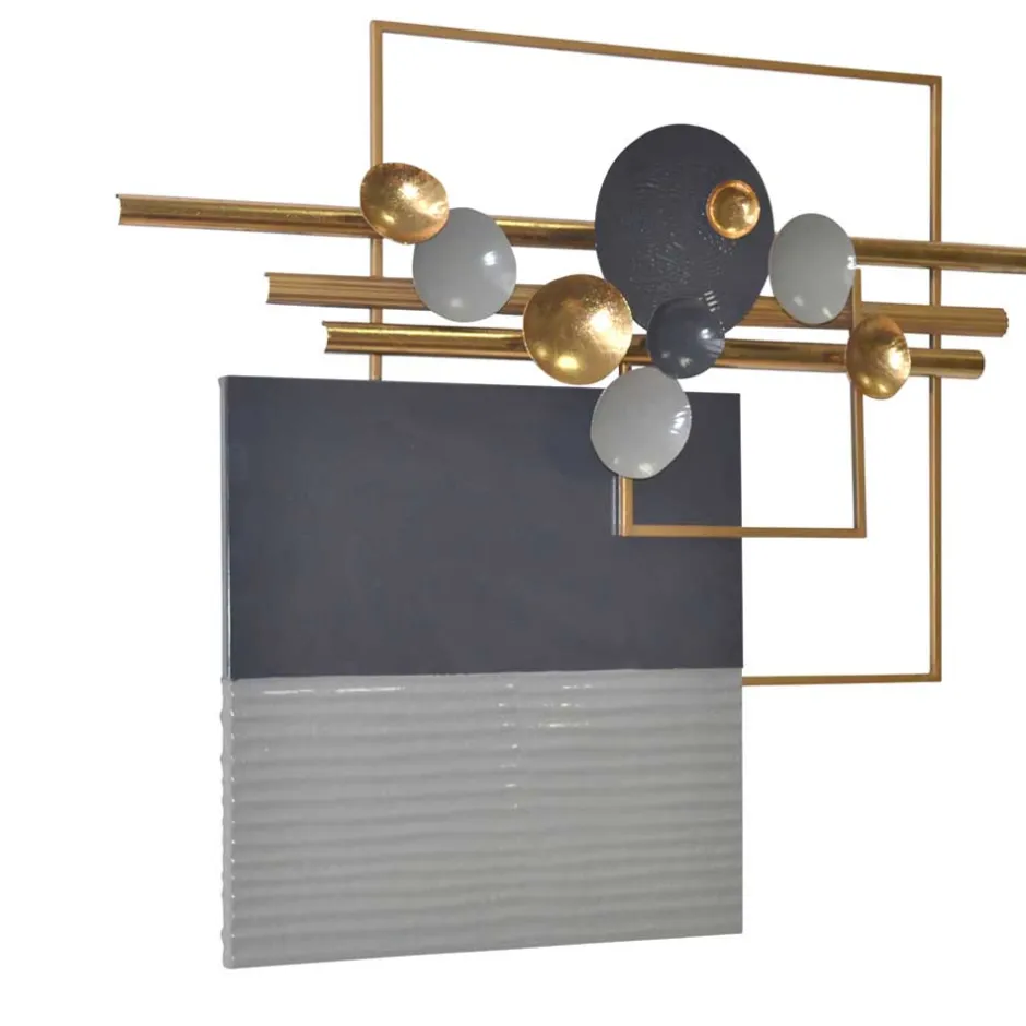 Wohnen Wanddekoration aus Metall - Naomi