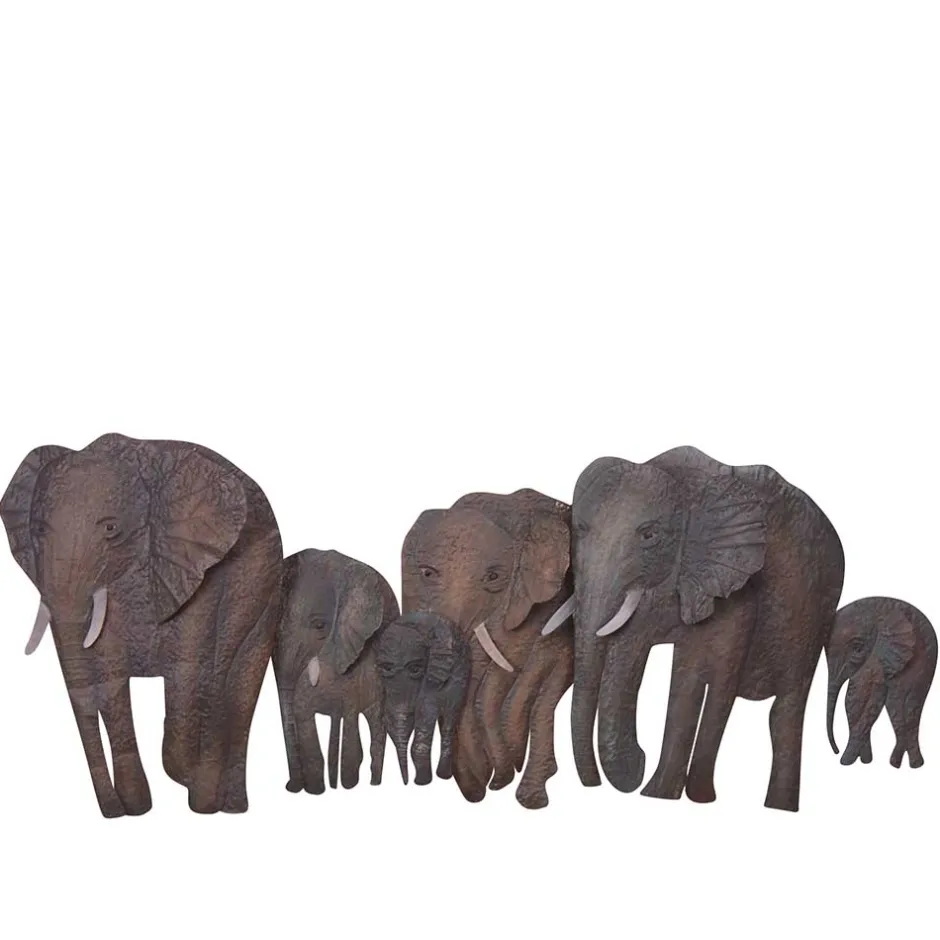 Wohnen Wanddekoration Ebikon mit Elefanten