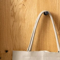 Wandgarderobe aus Balkeneiche Massivholz - Robats^Wohnen Clearance