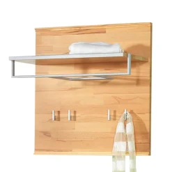 Wohnen Wandgarderobe Coestra aus Kernbuche Massivholz