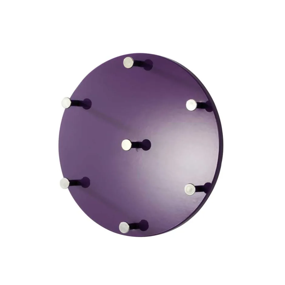 Wandgarderobe Fiona in Brombeerfarben^Wohnen Sale