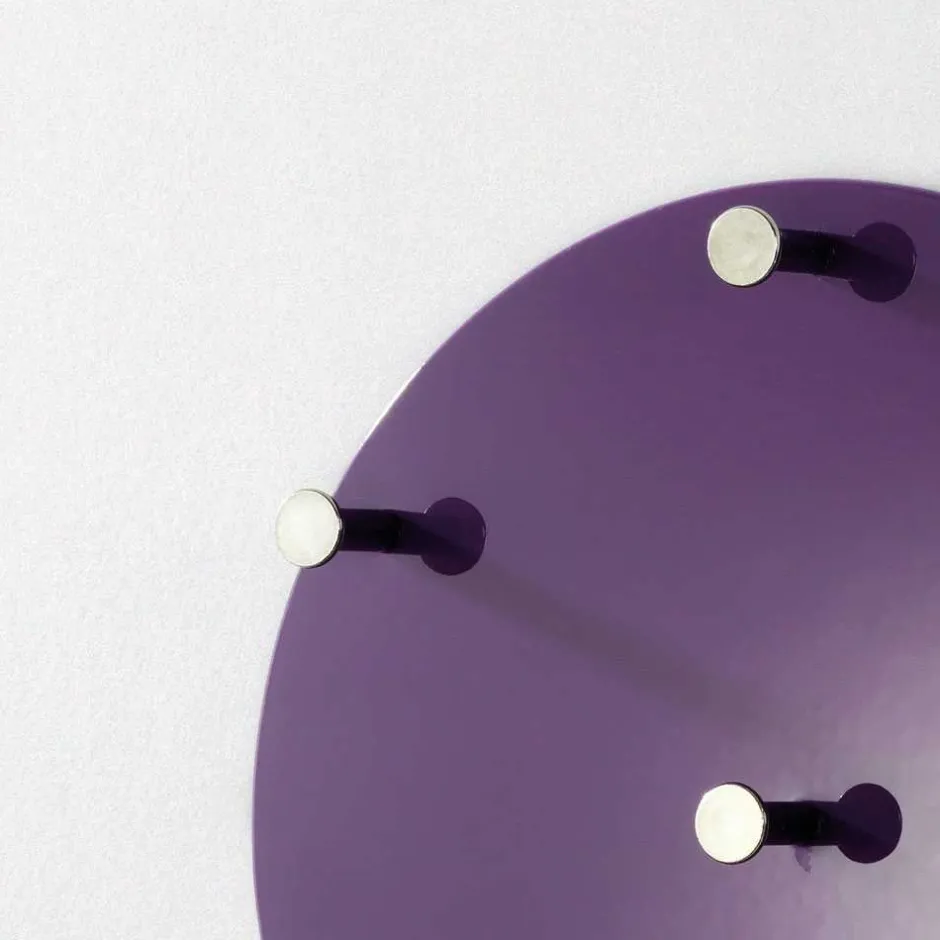 Wandgarderobe Fiona in Brombeerfarben^Wohnen Sale