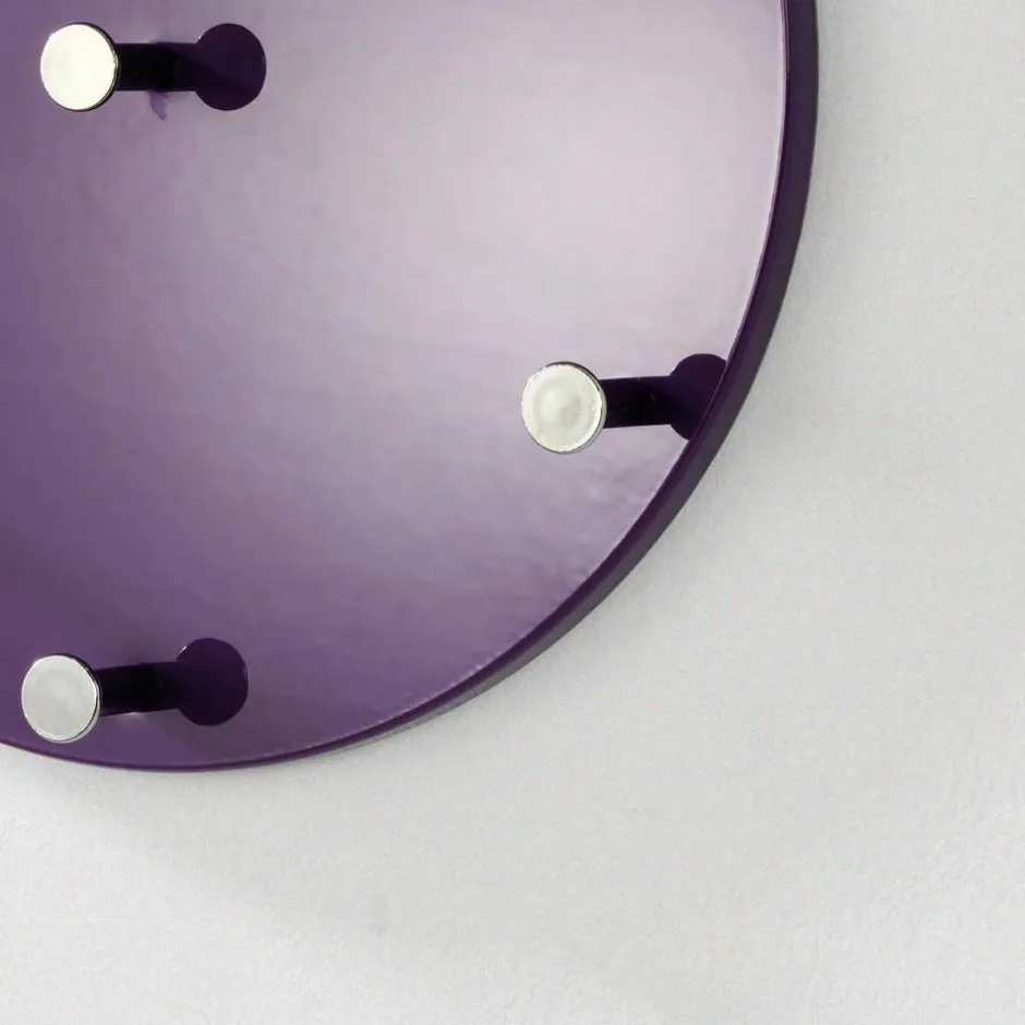 Wandgarderobe Fiona in Brombeerfarben^Wohnen Sale