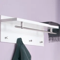 Wandgarderobe Gestina in Weiß^Wohnen New