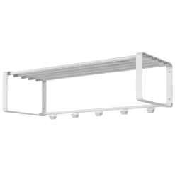 Wandgarderobe in Weiß pulverbeschichtet - Torosma^Wohnen Best