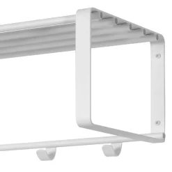 Wandgarderobe in Weiß pulverbeschichtet - Torosma^Wohnen Best