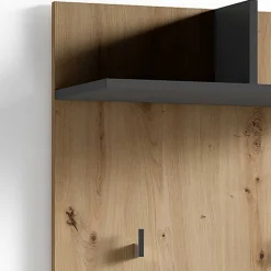 Wandgarderobe in Wildeiche Optik - Noele^Wohnen Clearance