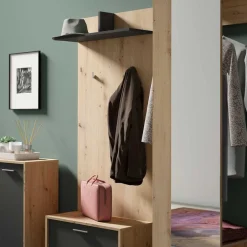 Wandgarderobe in Wildeiche Optik - Noele^Wohnen Clearance