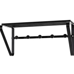 Wohnen Wandgarderobe mit Hutboden & 5 Haken - Titianos