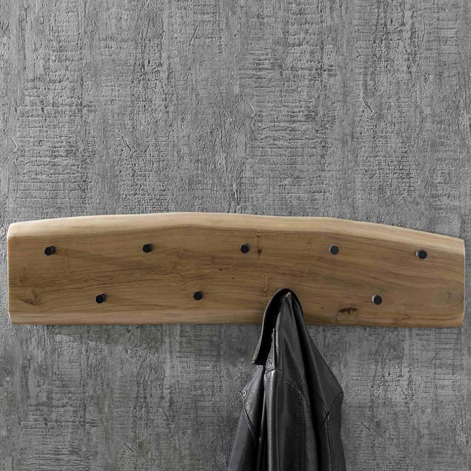 Wandgarderobe mit neun Kleiderhaken - Varabera^Wohnen Clearance