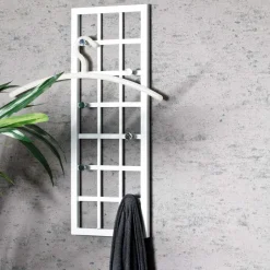 Wohnen Wandgarderobe Rawy in Weiß