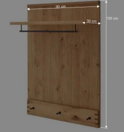 Wohnen Wandgarderobe teilmassiv - Manaus