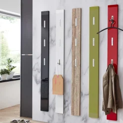 Wandgarderobe Vogona in Weiß Hochglanz^Wohnen Hot