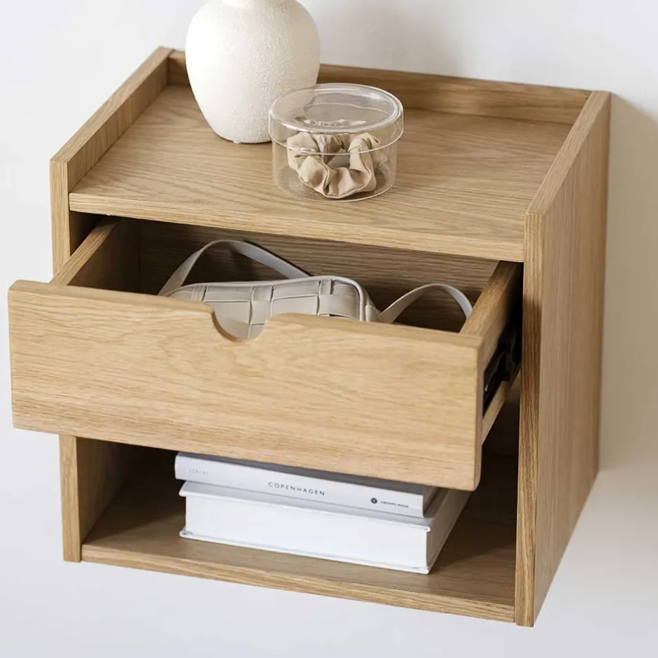 Wandkonsole mit Schublade und Fach - Pastranac^Wohnen