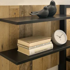 Wohnen Wandpaneel Nachttisch mit zwei Ablagen - Naiavio