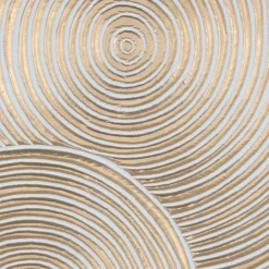 Wohnen Wandpaneel Wandbild mit Kreis Strukturen - Hankina