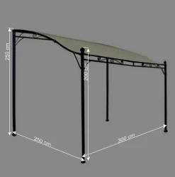 Wandpavillon Nanini in Creme & Schwarz^Wohnen Online