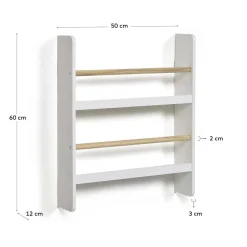 Kinder Wohnen Wandregal für Bücher - Titelpräsentation - Vellindro