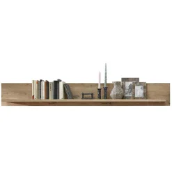 Wandregal in Wildeiche Nachbildung - Zelio I^Wohnen Discount