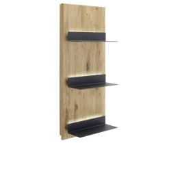 Wohnen Wandregal mit LED Beleuchtung - Dagmy