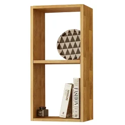 Wohnen Wandregal mit zwei Fächern - Tine (3er Set)