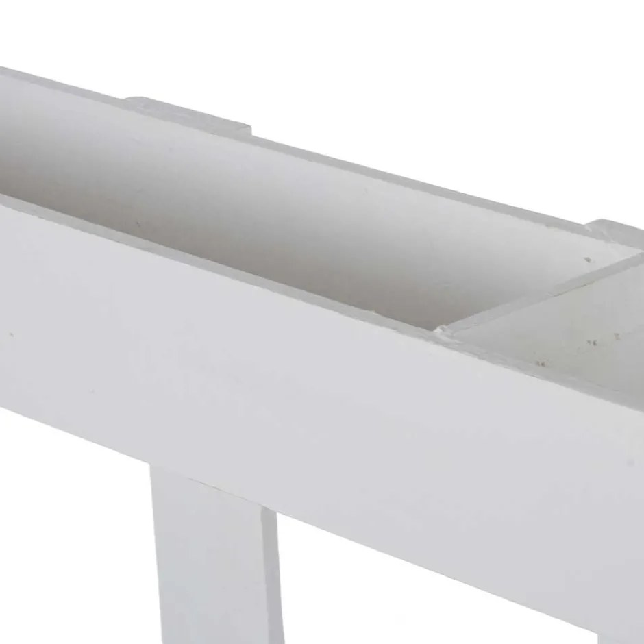 Wandregal Paletten Design in Weiß - Rivaso^Wohnen Hot