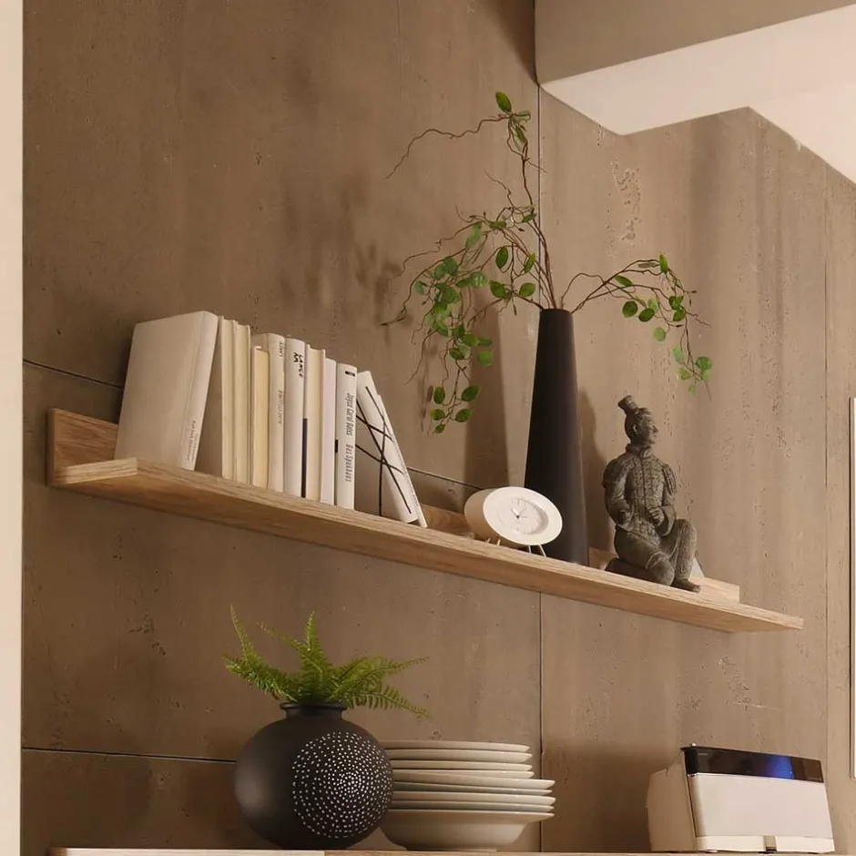 Wandregal Rodonda in Eiche^Wohnen Outlet