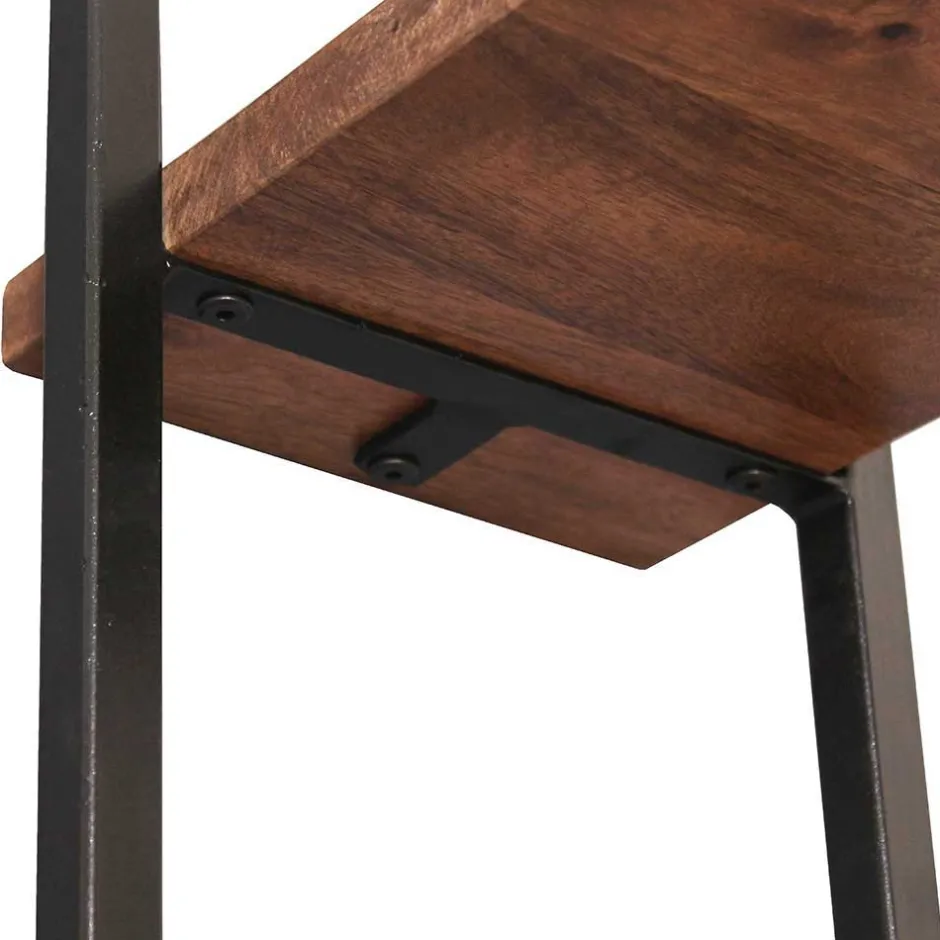 Wandregal Set aus Metall & Massivholz - Fiorda (siebenteilig)^Wohnen