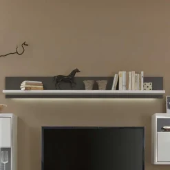 Wandregal Tacroma mit LED Beleuchtung^Wohnen Outlet