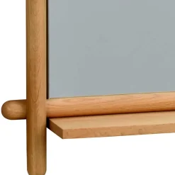 Wandspiegel mit Ablage aus Eiche - Nuymana^Wohnen Discount