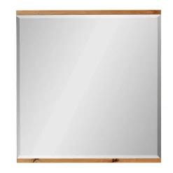 Wohnen Wandspiegel mit Facettenschliff 80x85x3 cm - Symbrosia