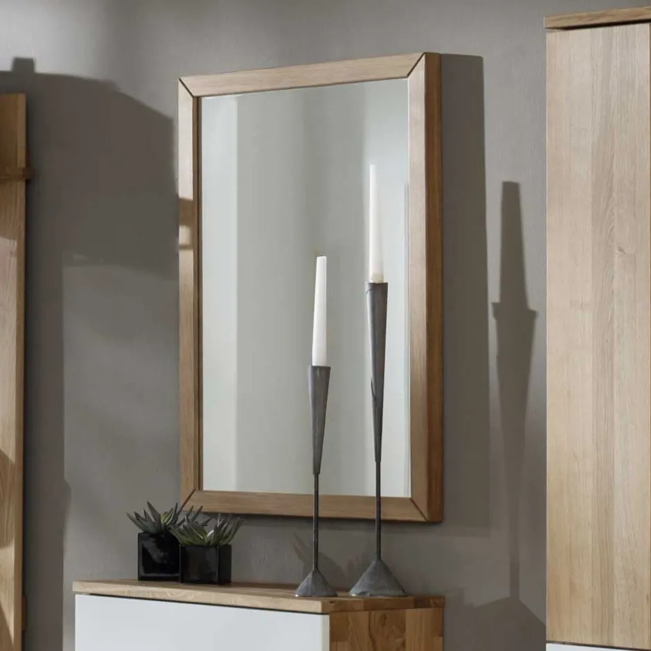 Wandspiegel Natrius aus Wildeiche Massivholz^Wohnen Sale