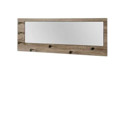 Wohnen Wandspiegel Uzyna mit Haken