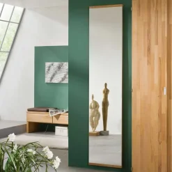 Wohnen Wandspiegel Wislama aus Kernbuche Massivholz