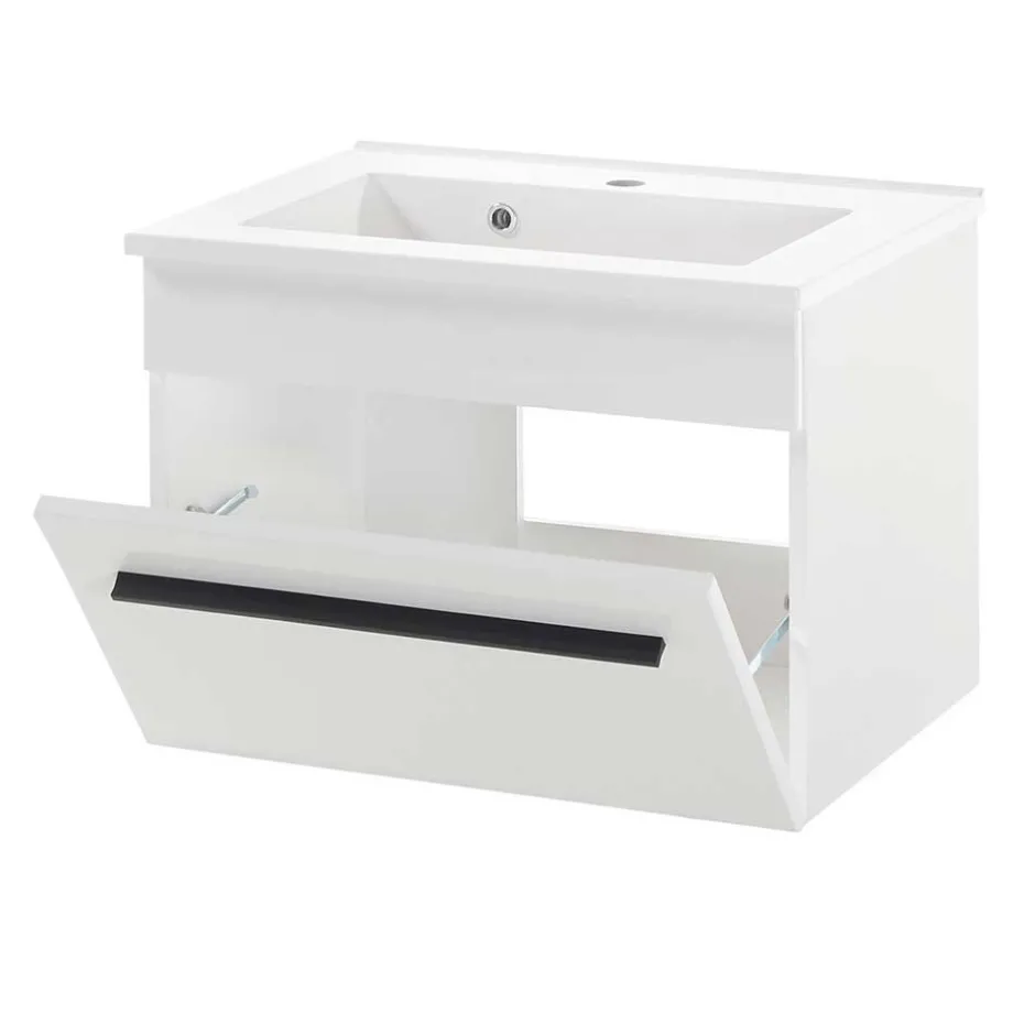 Wand-Waschtisch mit Klappe - Ingmesan^Wohnen