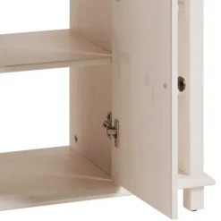 Wohnen Waschbeckenschrank aus Holz in Weiß - Cilao