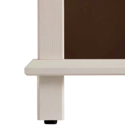 Wohnen Waschbeckenschrank aus Holz in Weiß - Cilao