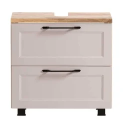 Waschbeckenschrank in Hellgrau - Trioto^Wohnen New