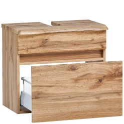 Waschbeckenschrank in Holzoptik Wildeiche - Drumias^Wohnen Sale