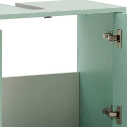 Wohnen Waschbeckenschrank in Mintgrün & Gold - Aparcian