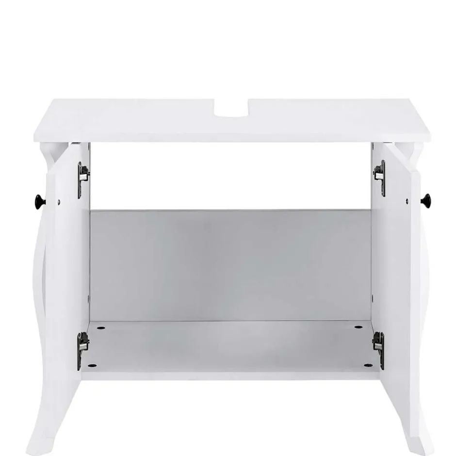 Wohnen Waschbeckenschrank in Weiß - 2-türig - Besi