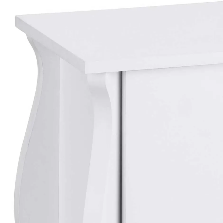 Wohnen Waschbeckenschrank in Weiß - 2-türig - Besi