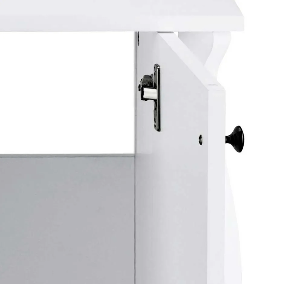 Wohnen Waschbeckenschrank in Weiß - 2-türig - Besi