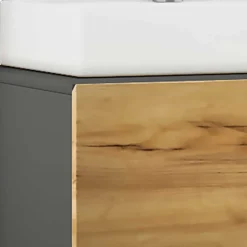 Wohnen Waschbeckenschrank mit Aufsatzbecken - Effect