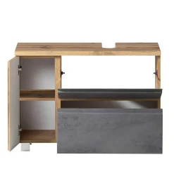 Waschbeckenschrank mit Tür & Klappe & Schublade - Mia^Wohnen
