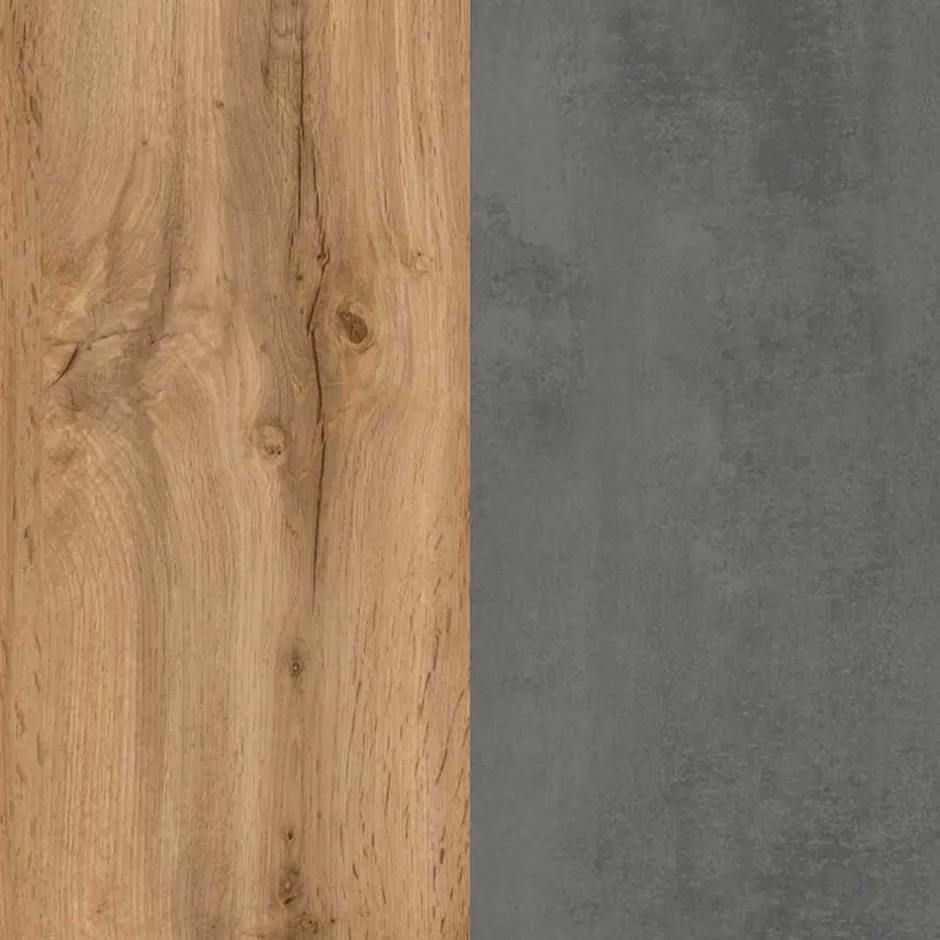 Waschbeckenschrank mit Tür & Klappe & Schublade - Mia^Wohnen