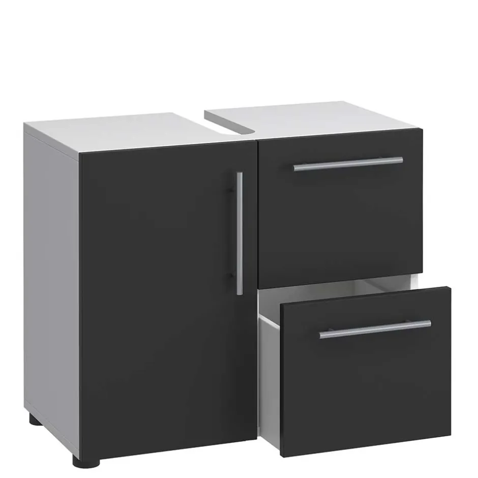 Wohnen Waschbeckenschrank mit zwei Schubladen und Tür - Cranies