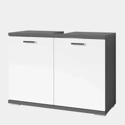 Wohnen Waschbeckenschrank 2-türig - Asutria