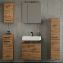 Waschbecken-Unterschrank 60 cm breit - Arazony^Wohnen Sale